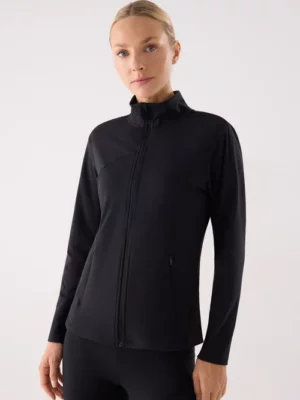 CHAQUETA DEPORTIVA CUELLO ALTO TACTO ALGODONERO